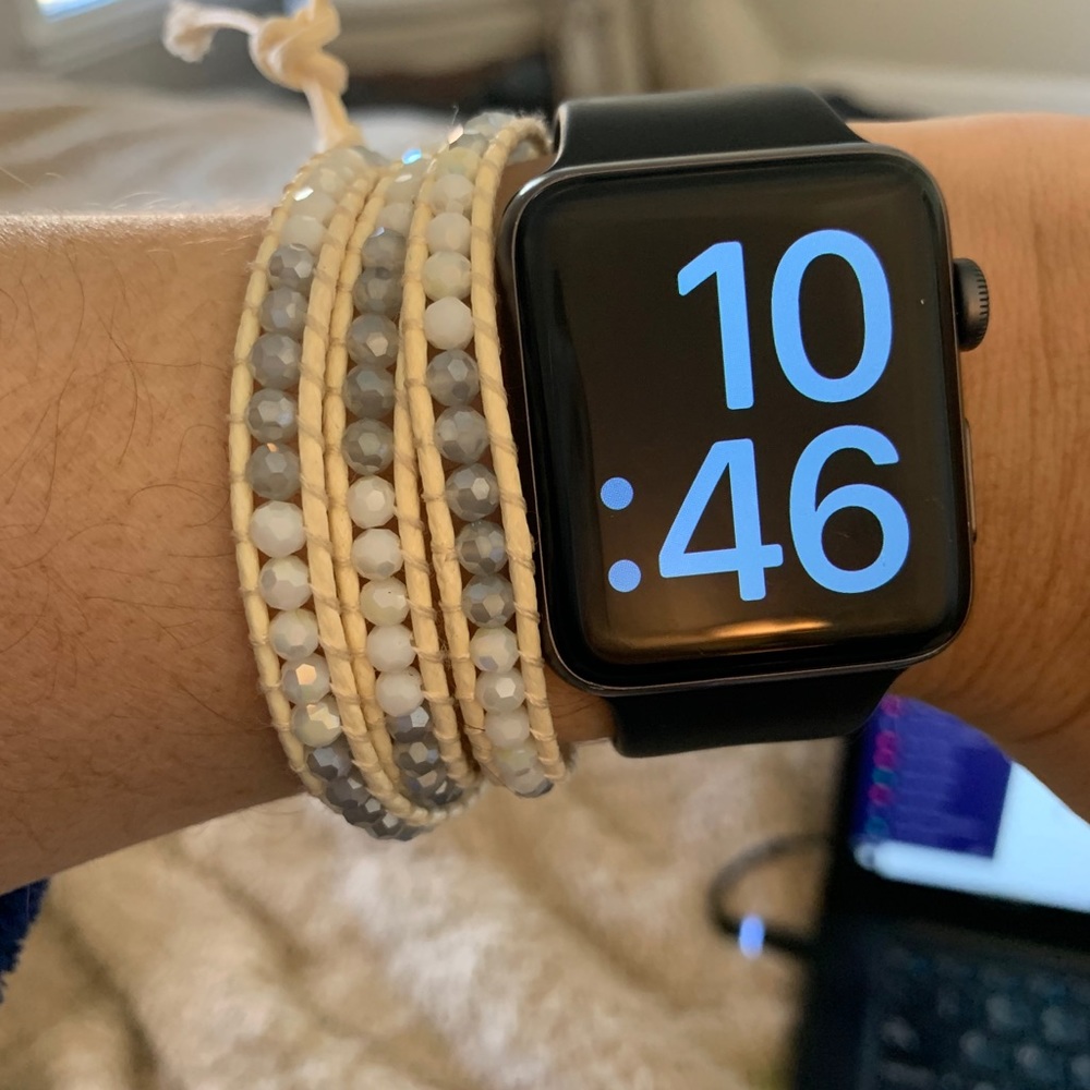 X Katie Soleil wrap bracelet